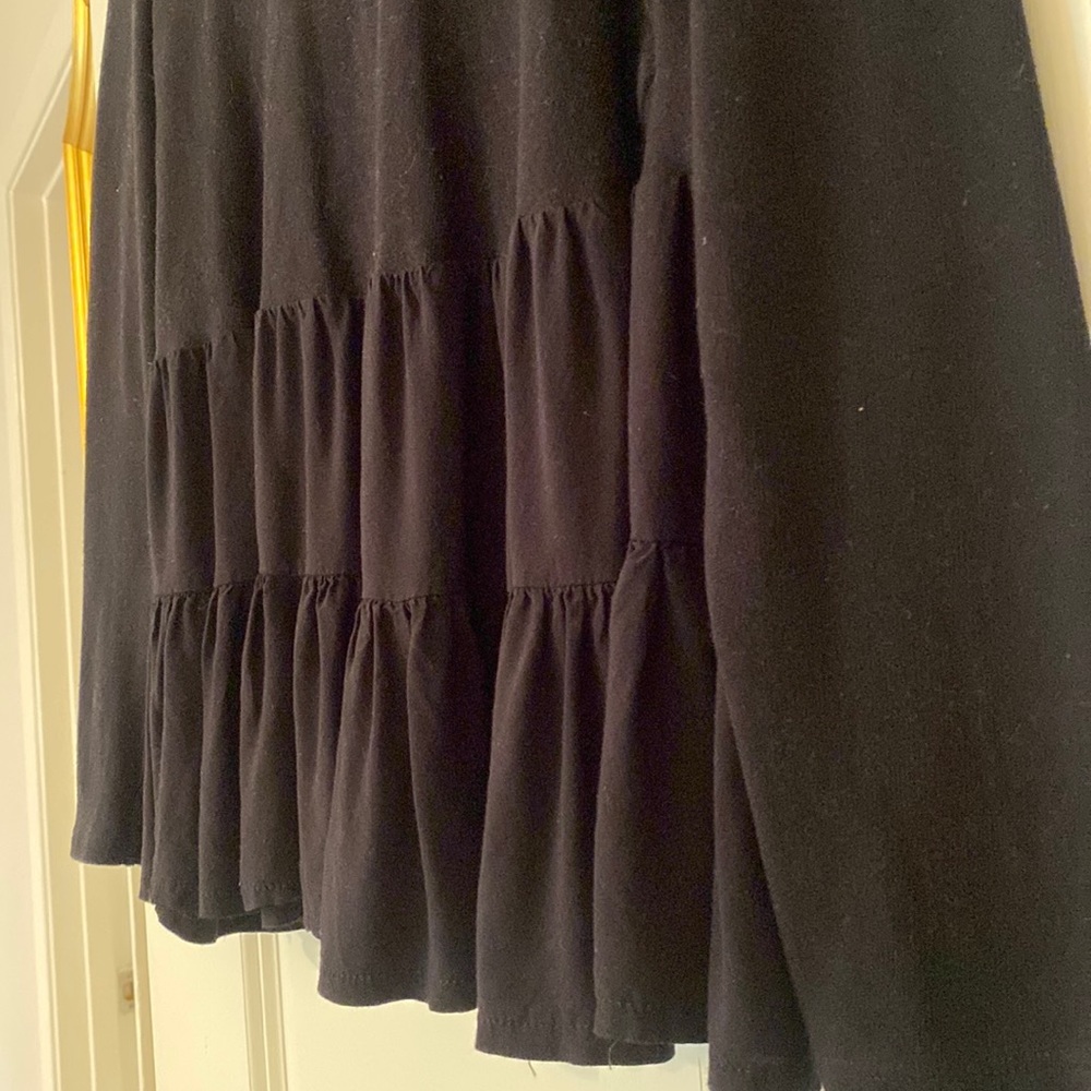 ZARA LONG SLEEVE TOP WITH RUFFLE DETAILING - Picture 2 of 4